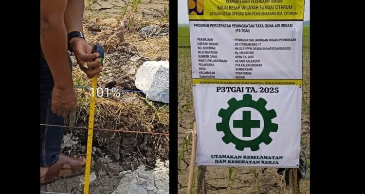 BBWS Diminta Tindak Tegas Dugaan Pelanggaran Proyek P3-TGAI Poktan Kalenderowak