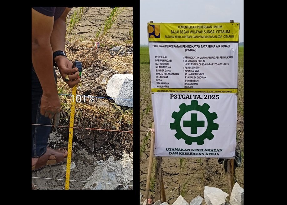BBWS Diminta Tindak Tegas Dugaan Pelanggaran Proyek P3-TGAI Poktan Kalenderowak