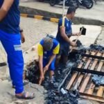Hujan Deras, Sejumlah Jalan di Palembang Tergenang, Pemkot Turunkan Tim PUPR