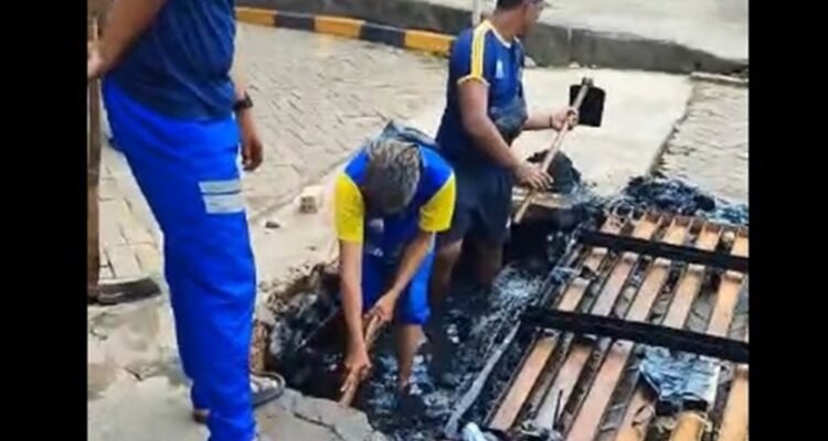 Hujan Deras, Sejumlah Jalan di Palembang Tergenang, Pemkot Turunkan Tim PUPR