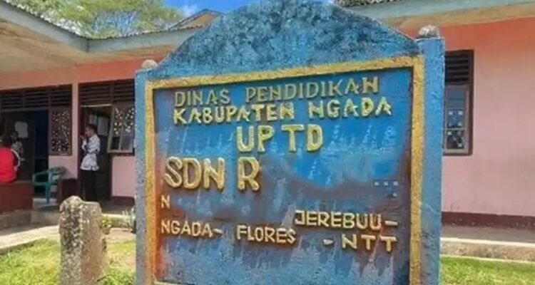 SD Negeri Rj Ngada NTT. Sekolah tempat siswa SD yang melakukan bunuh diri.