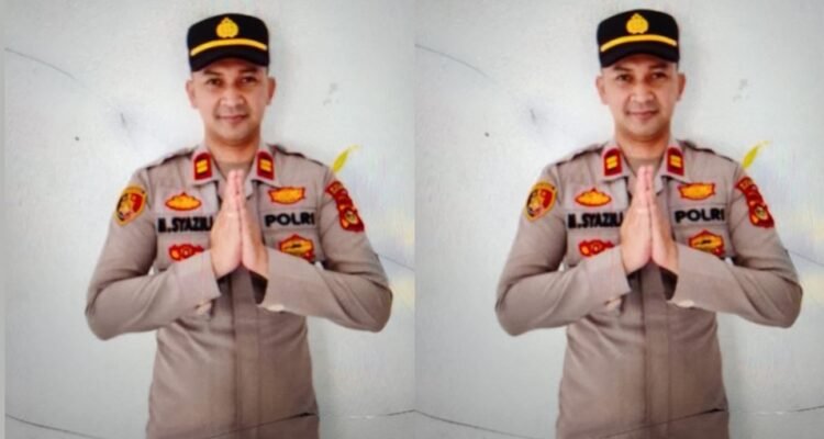 Kapolsek Lalan Musi Banyuasin Viral