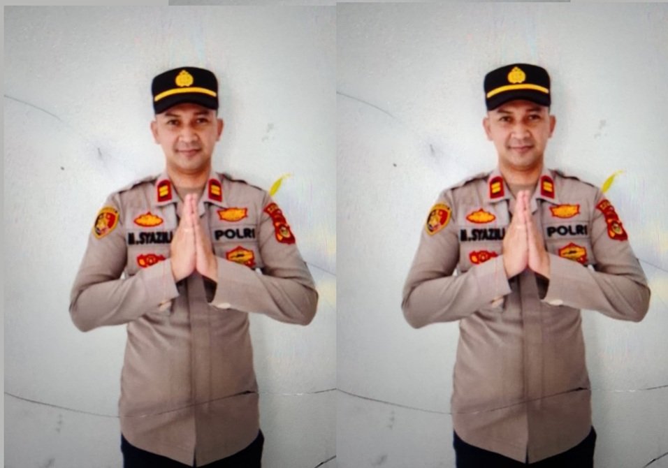 Kapolsek Lalan Musi Banyuasin Viral